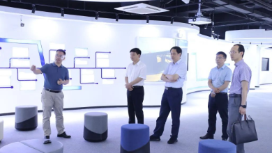 浙江省委人才辦專職副主任、省委組織部人才辦主任張旭明一行蒞臨健培科技考察調(diào)研