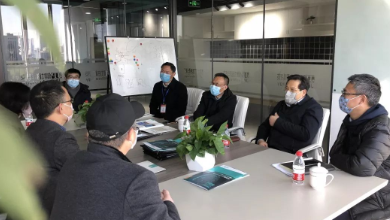 復(fù)工第一天，蕭山區(qū)委常委一行蒞臨健培科技考察疫情防控和復(fù)工情況