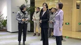 杭州市婦聯(lián)黨組書(shū)記、主席楊曉峰一行蒞臨健培科技考察調(diào)研