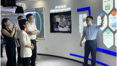 蕭山區(qū)政協(xié)副主席施利君一行蒞臨健培科技考察調研