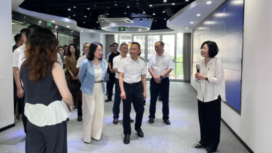 杭州市發(fā)改委黨組副書記、副主任、機(jī)關(guān)黨委書記楊釗一行蒞臨健培科技考察調(diào)研