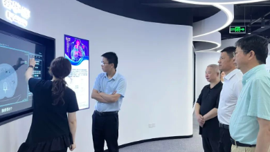 莆田市工信局與科技局領(lǐng)導(dǎo)一行蒞臨健培科技考察調(diào)研