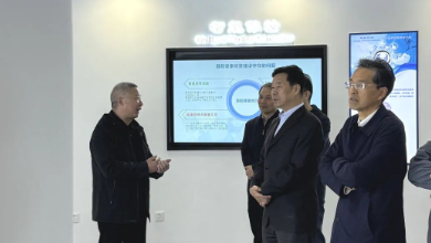 浙江省政協(xié)常委、教科衛(wèi)體委主任鄭瑤一行蒞臨健培科技考察調(diào)研